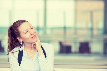 smiling woman