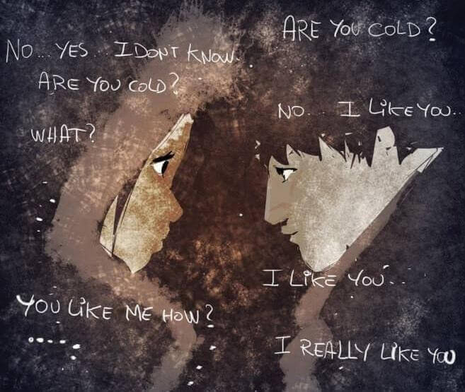 Miehen ja naisen välinen rakkaus