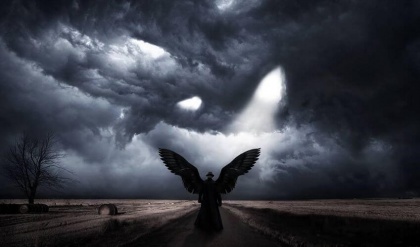 Angel in the dark