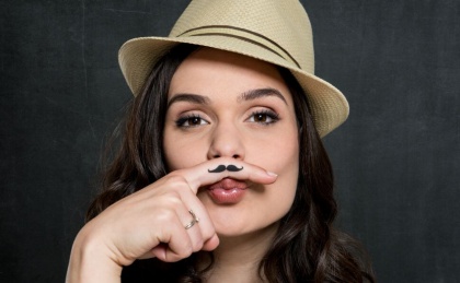 Fake mustache