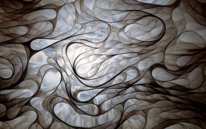 Swirling water