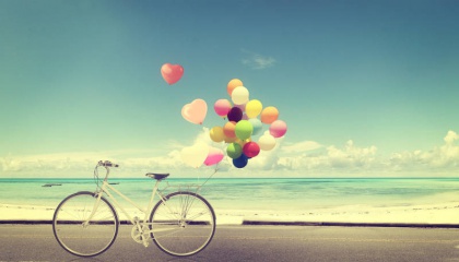 Bicyle balloons