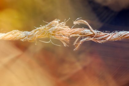 frayed rope