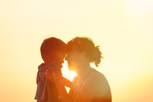mother with child