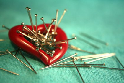 pins in heart