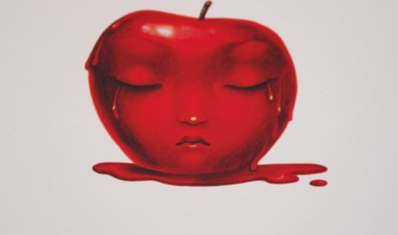 sad apple