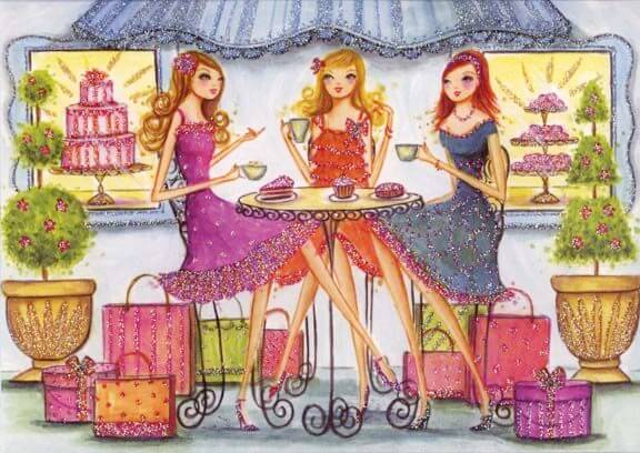 Friends Having Coffee