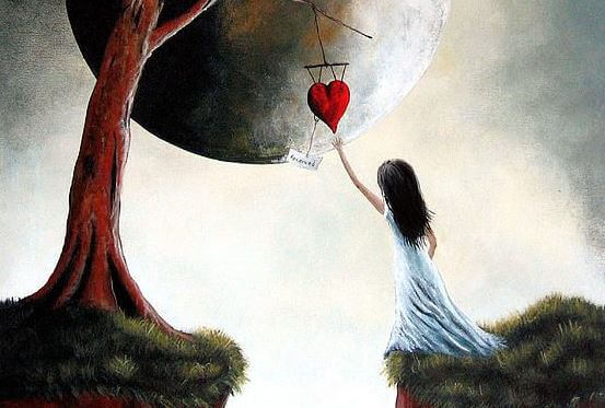 Grabbing Heart from Sky