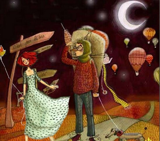 couple traveling