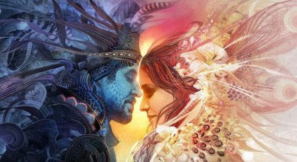 drawing- man and woman