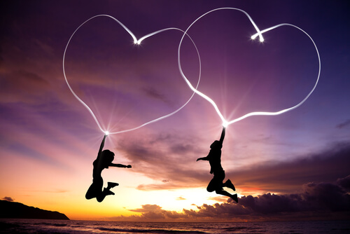 heart lights