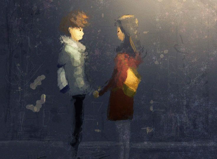 couple holding hands love