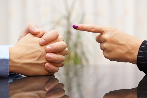 people talking hands