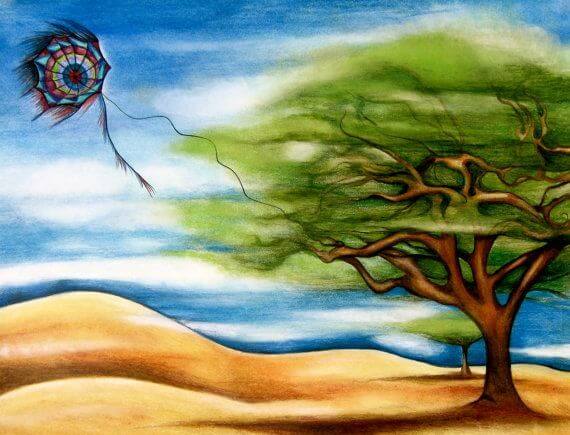 tree in the desert