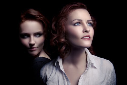 two faces of same woman jealous 