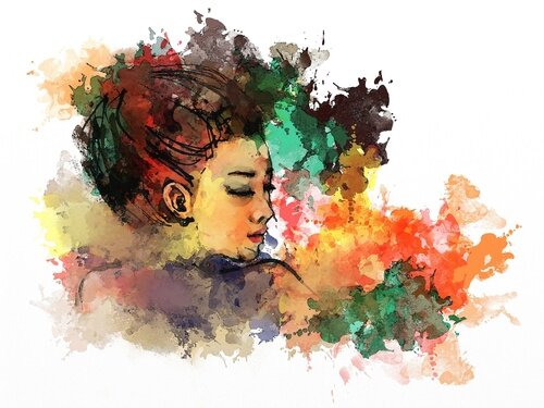 woman and the emotional world