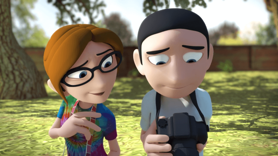 Couple Looking at Camera