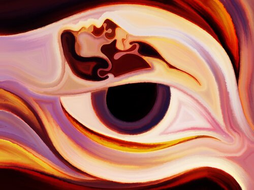 art person eye