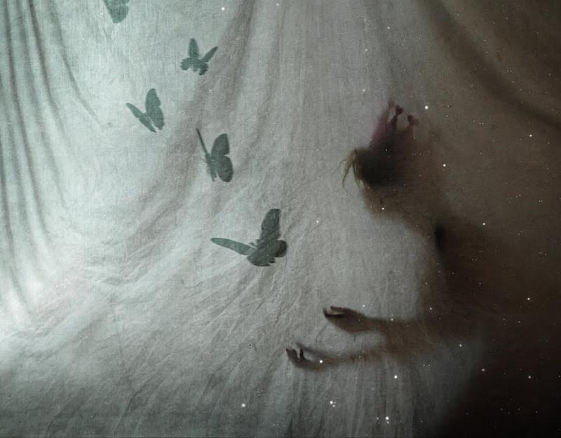behind blanket