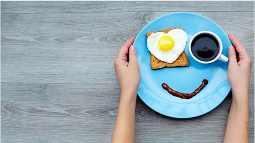 breakfast smile