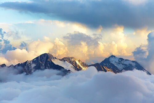 mountaintops
