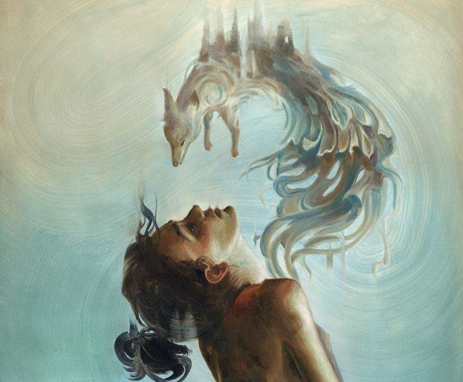 Wolf Coming From Woman