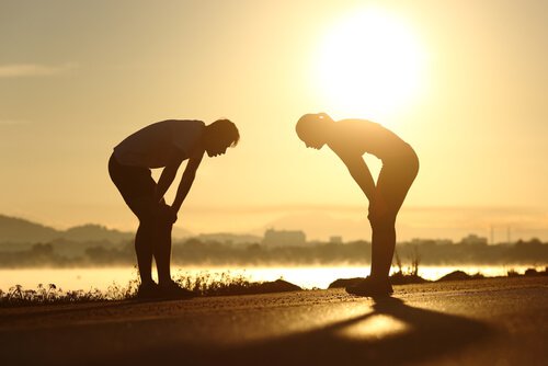 tired runners