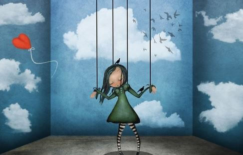 girl on puppet strings yourself