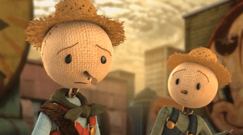 sad scarecrow