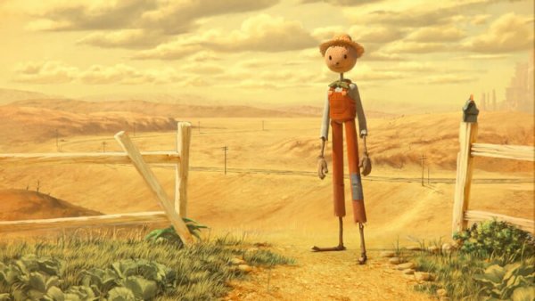 scarecrow in the desert