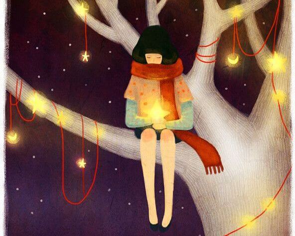 sitting in a tree