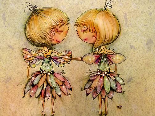 twins as butterflies life