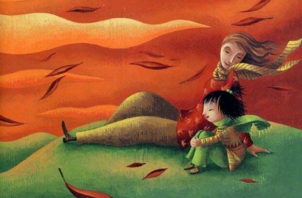 woman and child