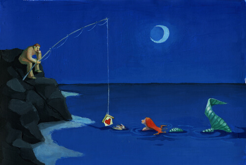 fishing mermaid
