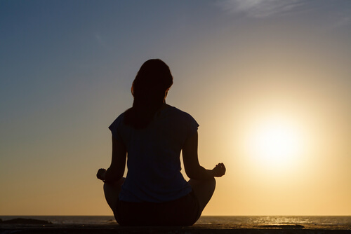 lotus position