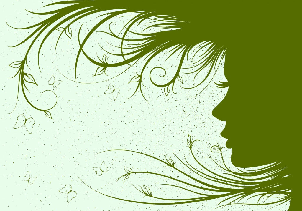 profile of woman fantasy