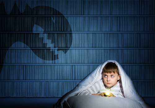 child and monster