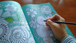 Coloring Away Stress: A New Way To Relax
