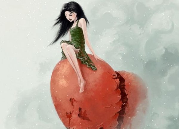 frozen broken heart