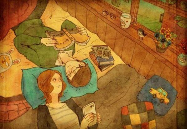 reading together