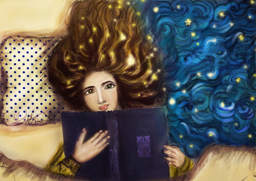 Woman with Book