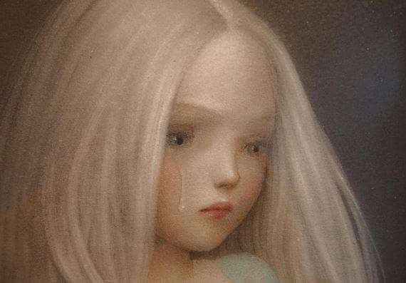 girl crying nostalgia