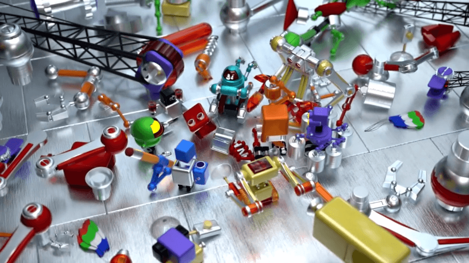 robots fixing robot lesson
