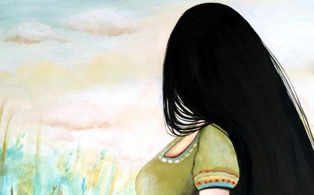 Woman Staring into Distance