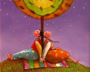 In Love, Distance Is as Relative as Time