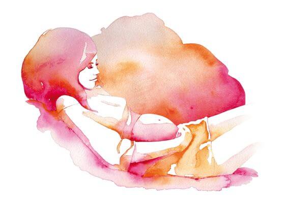 illustration pregnant woman