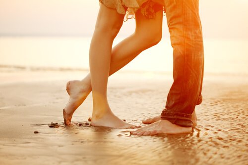 couple legs