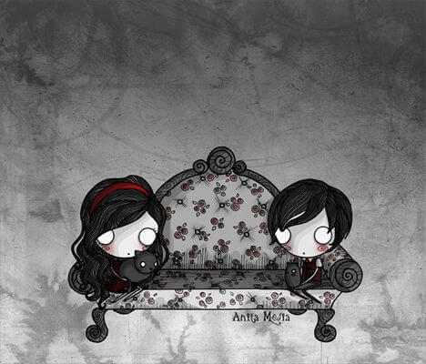 emo couple
