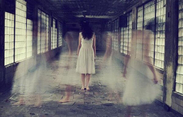 girl in a bedroom