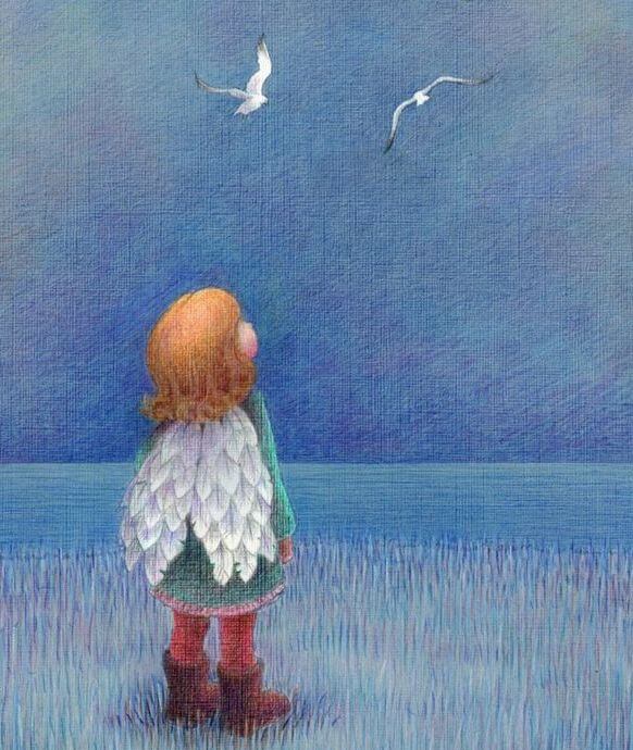 girl with wings